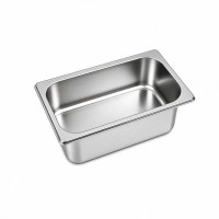 Vassoio GN in acciaio inox 1/3 H 6,5 cm 325x176mm H65mm
