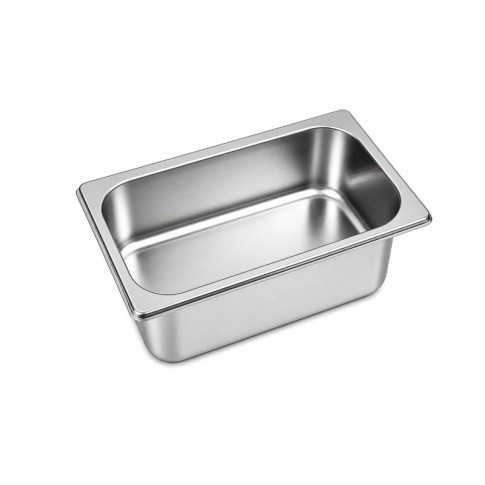 Vassoio GN in acciaio inox 1/3 H 6,5 cm 325x176mm H65mm