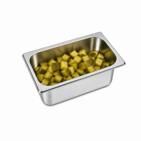Vassoio GN in acciaio inox 1/3 H 6,5 cm 325x176mm H65mm