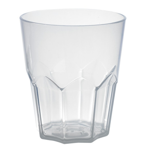 "Cupoly" Bicchiere a faccetta riutilizzabile in PP  H99mm 500ml