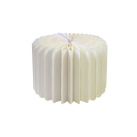Espositore pieghevole bianco con vassoio in acrilico  H200mm