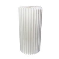 Tavolo pieghevole bianco illuminato con piano in acrilico  H1 000mm