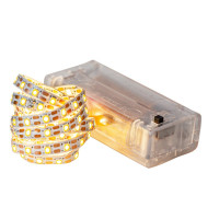 Striscia luminosa adesiva a batteria