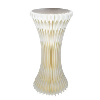 Tavolo pieghevole bianco illuminato con piano in acrilico  H1 000mm
