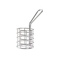 Mini cestino friggitrice in metallo  H51mm