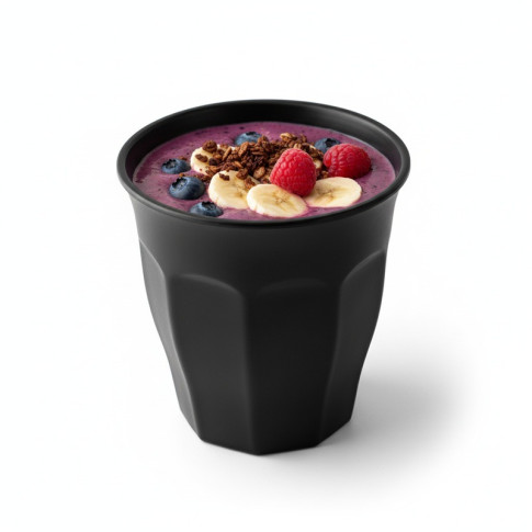 Tazza da caffè nera riutilizzabile Black Phoenix   H89mm 200ml