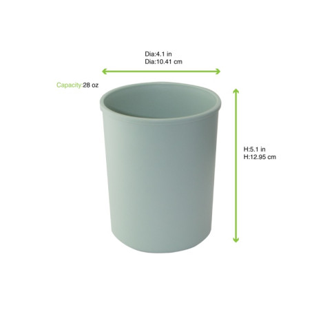 Phoenix Pentola per zuppa riutilizzabile verde mare   H130mm 800ml