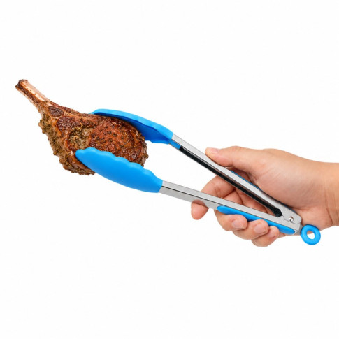 Pinze da cucina in acciaio inox con punte in silicone 340