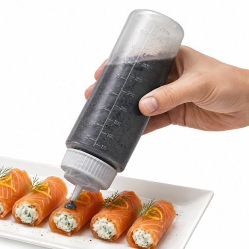 Spremiagrumi trasparente a 1 punta, plastica senza BPA  H195mm 350ml