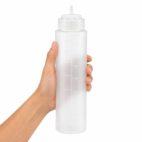 Spremiagrumi trasparente a 1 punta, plastica senza BPA  H260mm 630ml