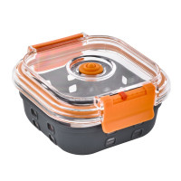 Cook Show Scatola+Copertura trasparente+Protezione in silicone 132x132mm H53mm 510ml
