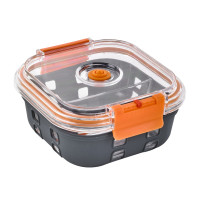 Cook Show Scatola scomparti + Copertura trasparente + Protezione in silicone 152x152mm H60mm 770ml