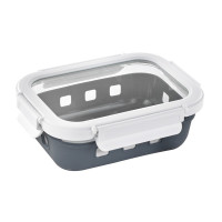 Cook Show Scatola + Copertura trasparente + Protezione in silicone 170x125mm H53mm 660ml
