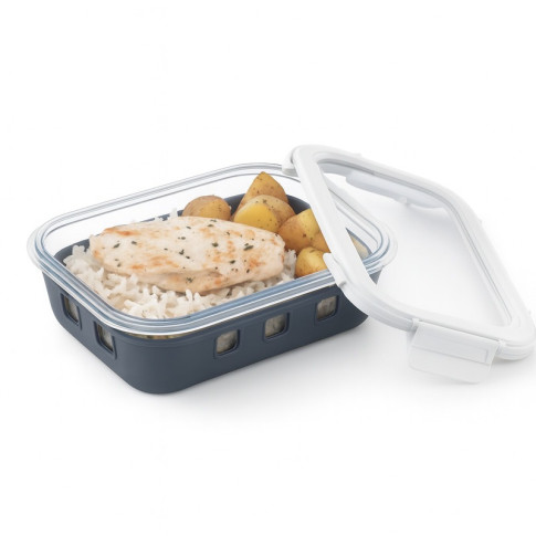 Cook Show Scatola + Copertura trasparente + Protezione in silicone 170x125mm H53mm 660ml