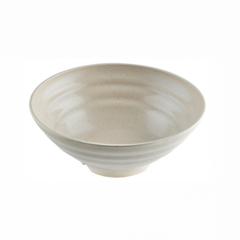 Ciotola Huskly riutilizzabile in materiale composito beige  H80mm 1300ml