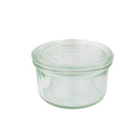 Barattolo Weck in vetro + cop per vasocottura (GL70)  H50mm 165ml