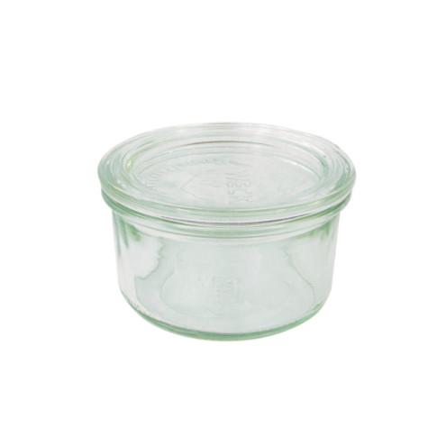 Barattolo Weck in vetro + cop per vasocottura (GL70)  H50mm 165ml
