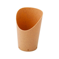 Astuccio Wrap riutilizzabile color kraft  H118mm 220ml