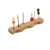 Mini supporto stecchini in bambù