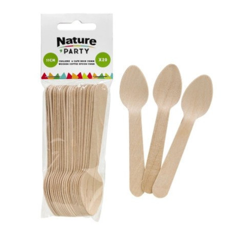 Mini cucchiaino legno  H110mm