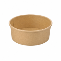 Insalatiera "Buckaty" multiuso, tonda in cartone kraft   H66mm 1500ml