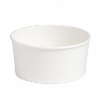 Insalatiera "Buckaty" tonda in cartone bianco   H68mm 750ml