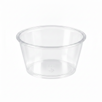 Contenitore in PET trasparente  H33mm 100ml