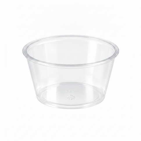 Contenitore in PET trasparente  H33mm 100ml