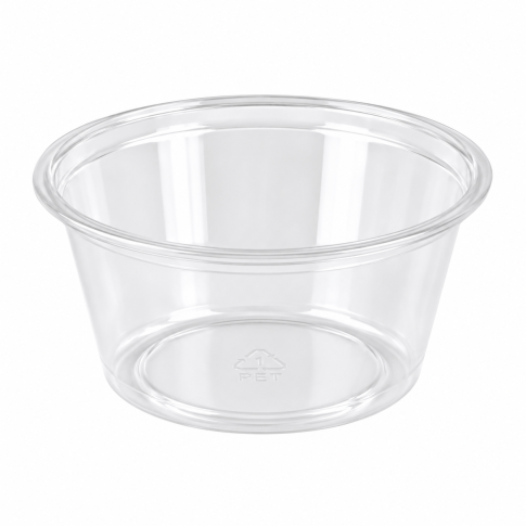 Contenitore in PET trasparente  H31mm 60ml