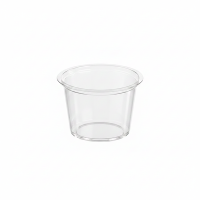 Contenitore in PET trasparente  H28mm 50ml