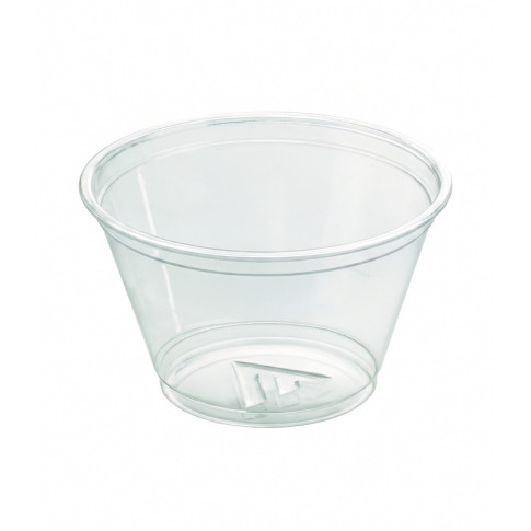 Bicchiere in PET trasparente  H58mm 210ml