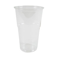 Bicchiere in PET trasparente  H138mm 360ml