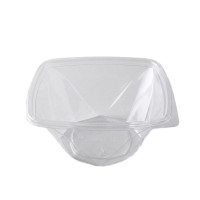 Insalatiera RPET quadrata trasparente 200x200mm H80mm 1000ml