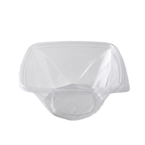 Insalatiera RPET quadrata trasparente 200x200mm H80mm 1000ml
