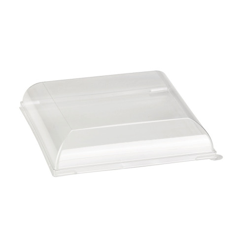 Coperchio BioNchic in PET trasparente (PET1) 164x164mm H32mm