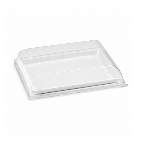 Coperchio BioNchic in PET trasparente (PET1) 164x164mm H32mm