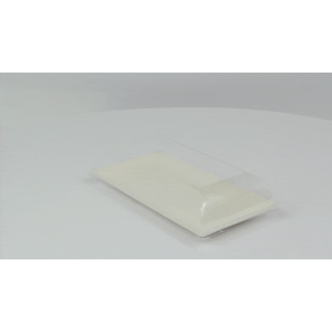 Coperchio BioNchic in PET trasparente (PET1) 180x90mm H30mm