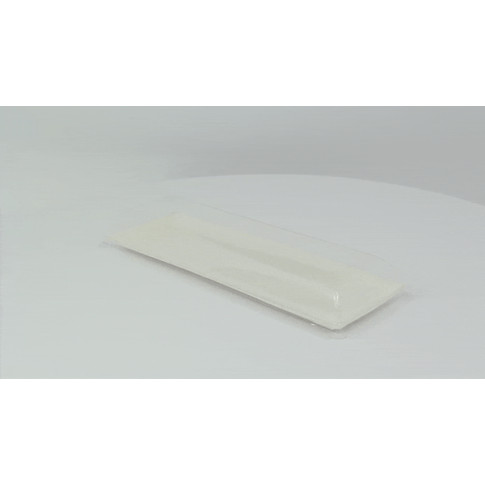 Coperchio BioNchic in PET trasparente (PET1) 275x90mm H30mm