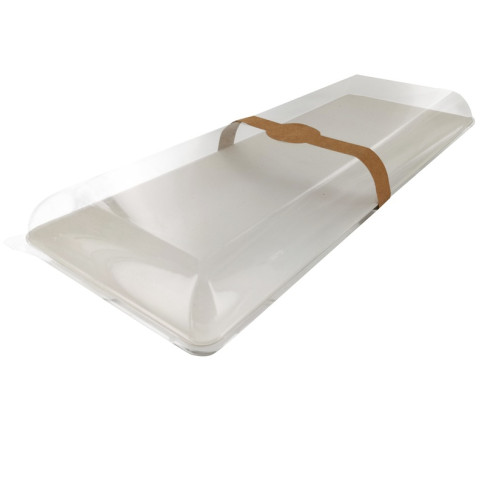 Coperchio BioNchic in PET trasparente (PET1) 404x157mm H33mm