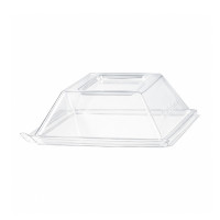 Coperchio per vassoi EcoDesign (PET1) 132x88mm H33mm