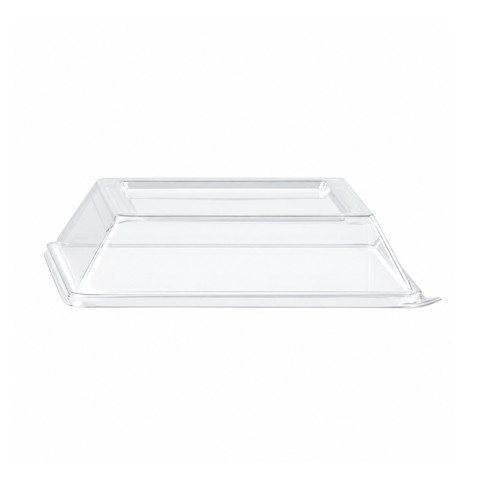 Coperchio per vassoi EcoDesign (PET1) 132x132mm H31mm