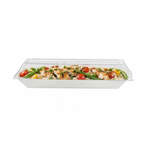 Coperchio per vassoi EcoDesign (PET1) 262x132mm H33mm