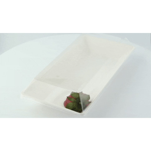 Coperchio per vassoi EcoDesign (PET1) 262x132mm H33mm