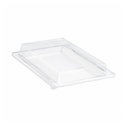 Coperchio in PET trasparente per vassoio Atlas (PET1) 272x193mm H33mm
