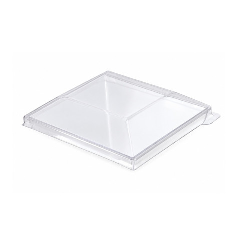 Coperchio in plastica per piattino fingerfood Zeno (PET1) 65x65mm