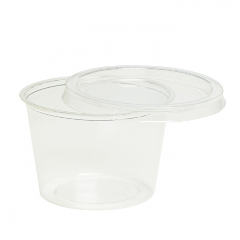 Contenitore in PLA trasparente  H50mm 120ml