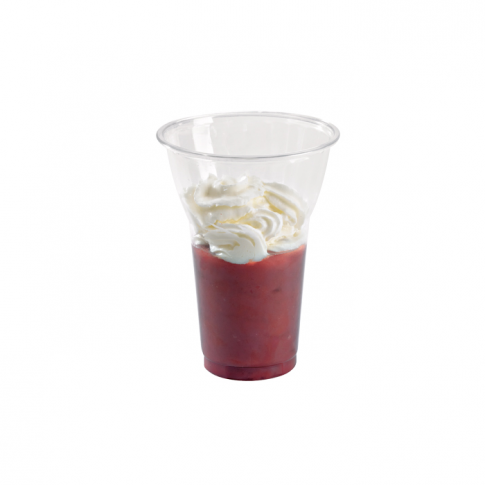 Bicchiere in PET (PET1)  H130mm 450ml