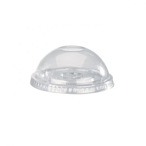 Coperchio in PET con foro a X (PET1)  H45mm