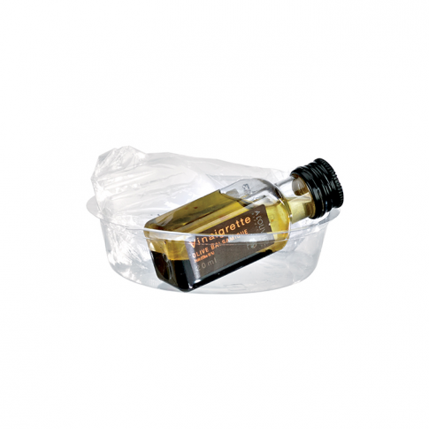 Inserto per bicchiere in PET trasparente  H22mm 30ml