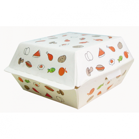 Scatola hamburger   135x125mm H65mm
